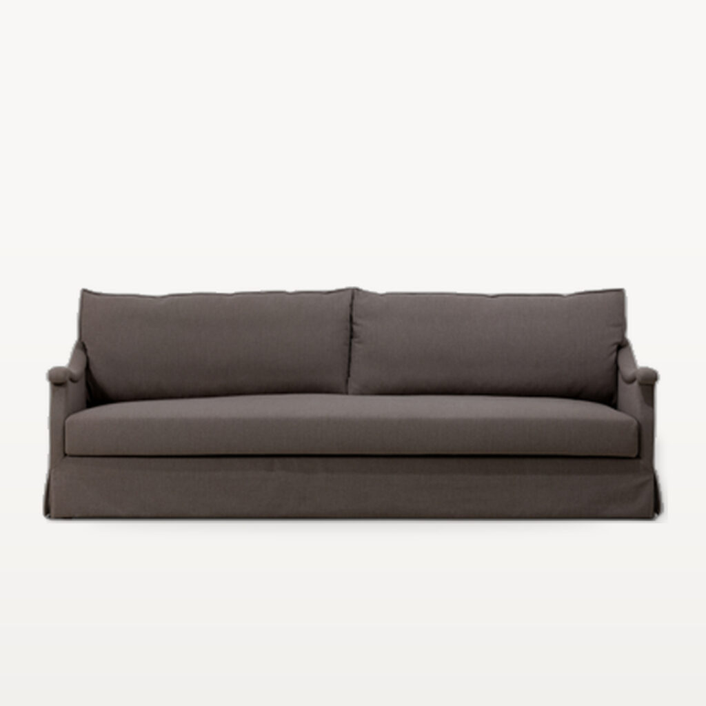 Evening Lounge scene by KBH with the Chickpea Sofa in a living room (2)