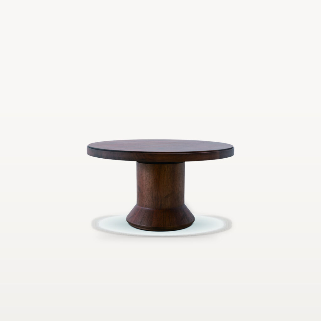 Evening Lounge scene by KBH with the Clock Base Corner Table in a living room (2)