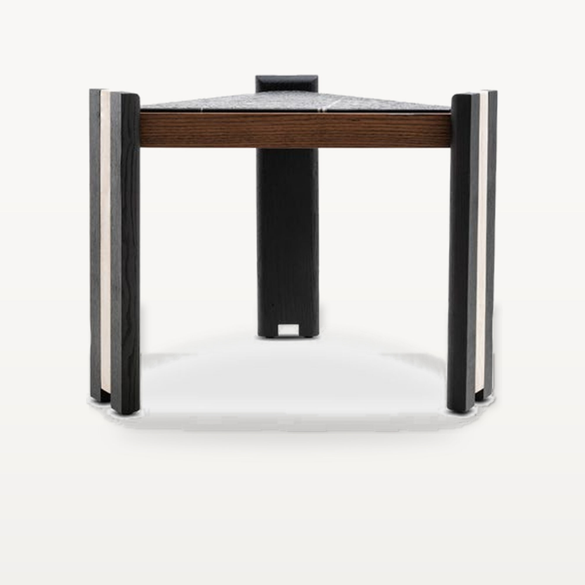 Evening Lounge scene by KBH with the Coffee & Side Table COT-25004, photographed in a living room