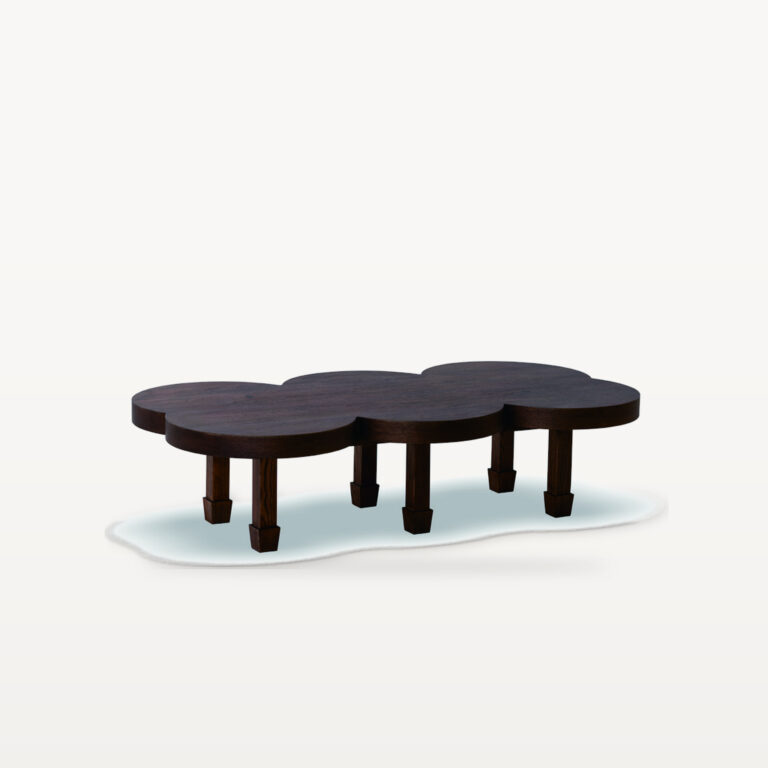 Evening Lounge scene by KBH with the Coffee & Side Table COT-25006, photographed in a living room