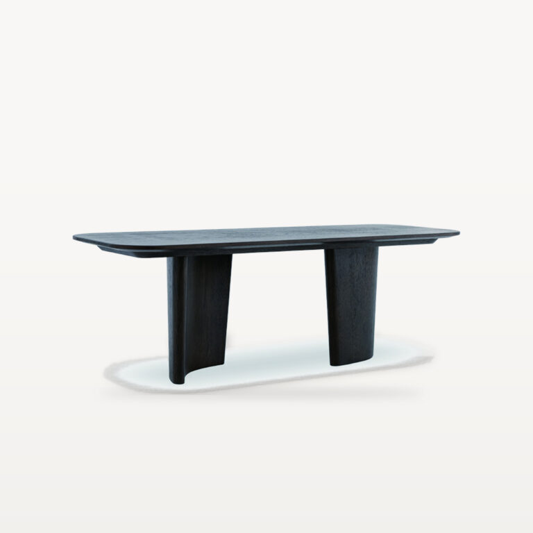 Evening Lounge scene by KBH with the Double Arc Side Table, photographed in a living room