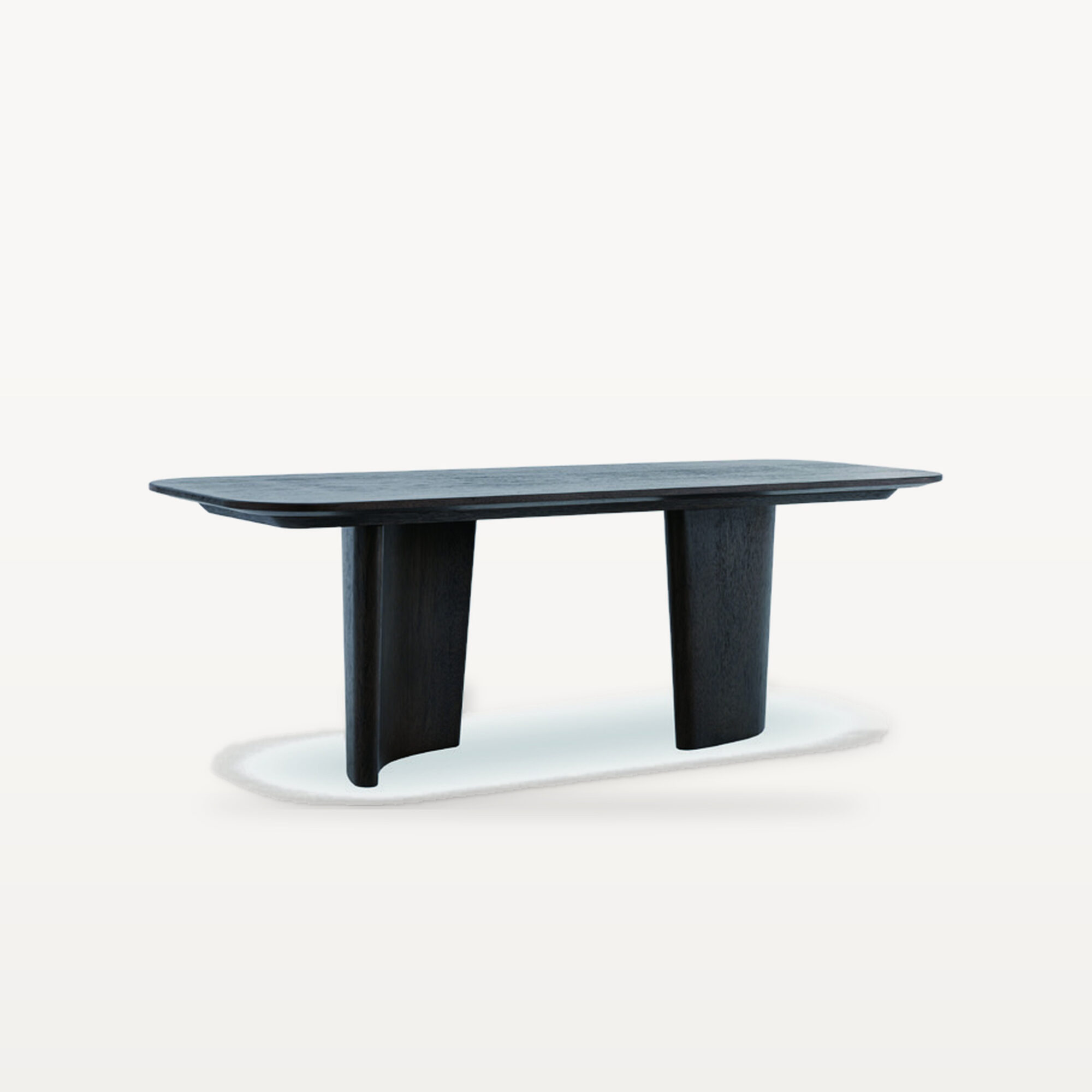 Evening Lounge scene by KBH with the Double Arc Side Table, photographed in a living room