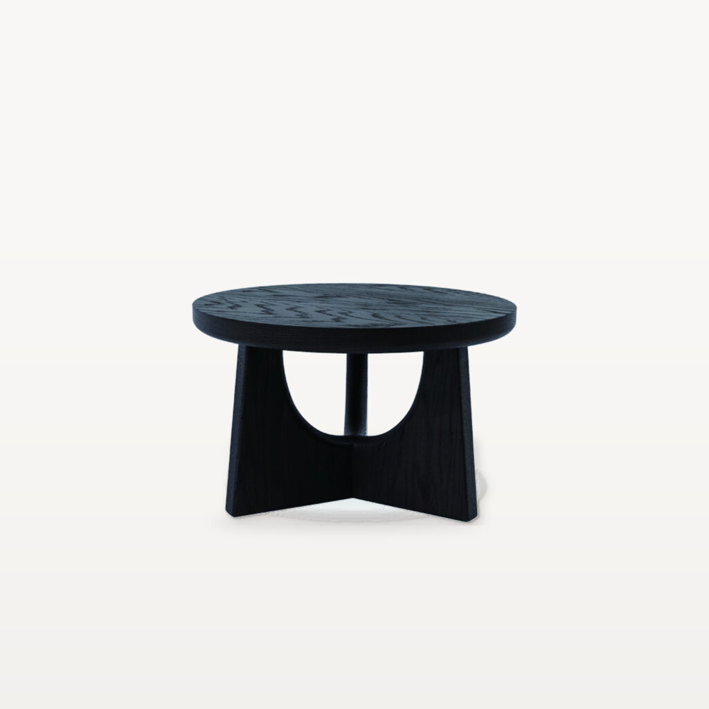 Evening Lounge with the Half Moon Corner Table