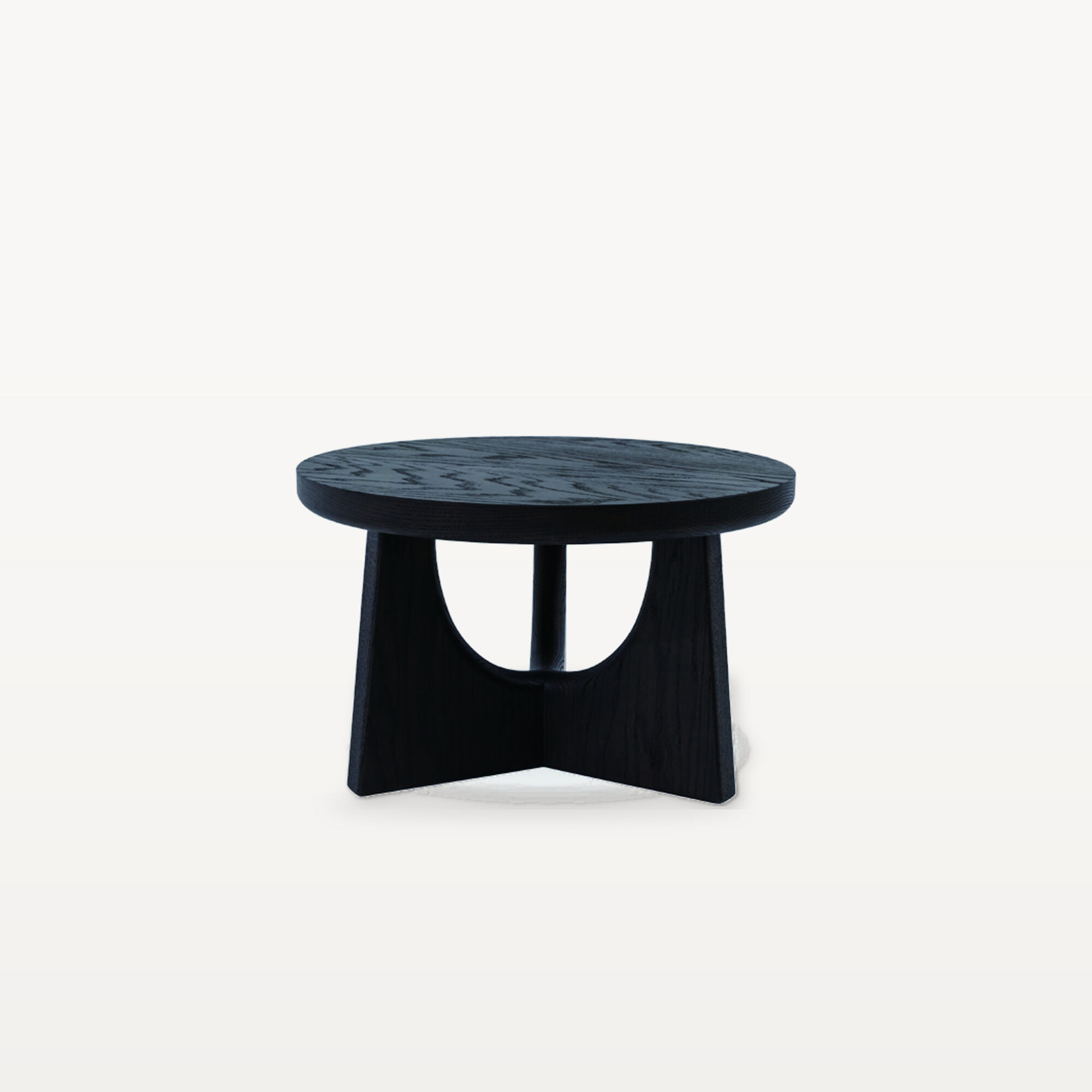 Evening Lounge scene by KBH with the Half Moon Corner Table, photographed in a living room