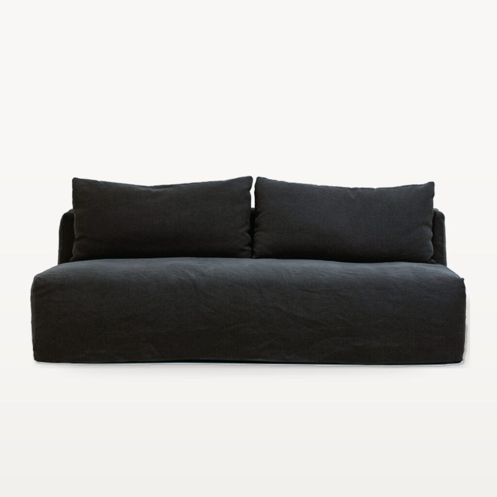 Evening Lounge scene by KBH with the Kidney Bean Sofa in a living room (2)