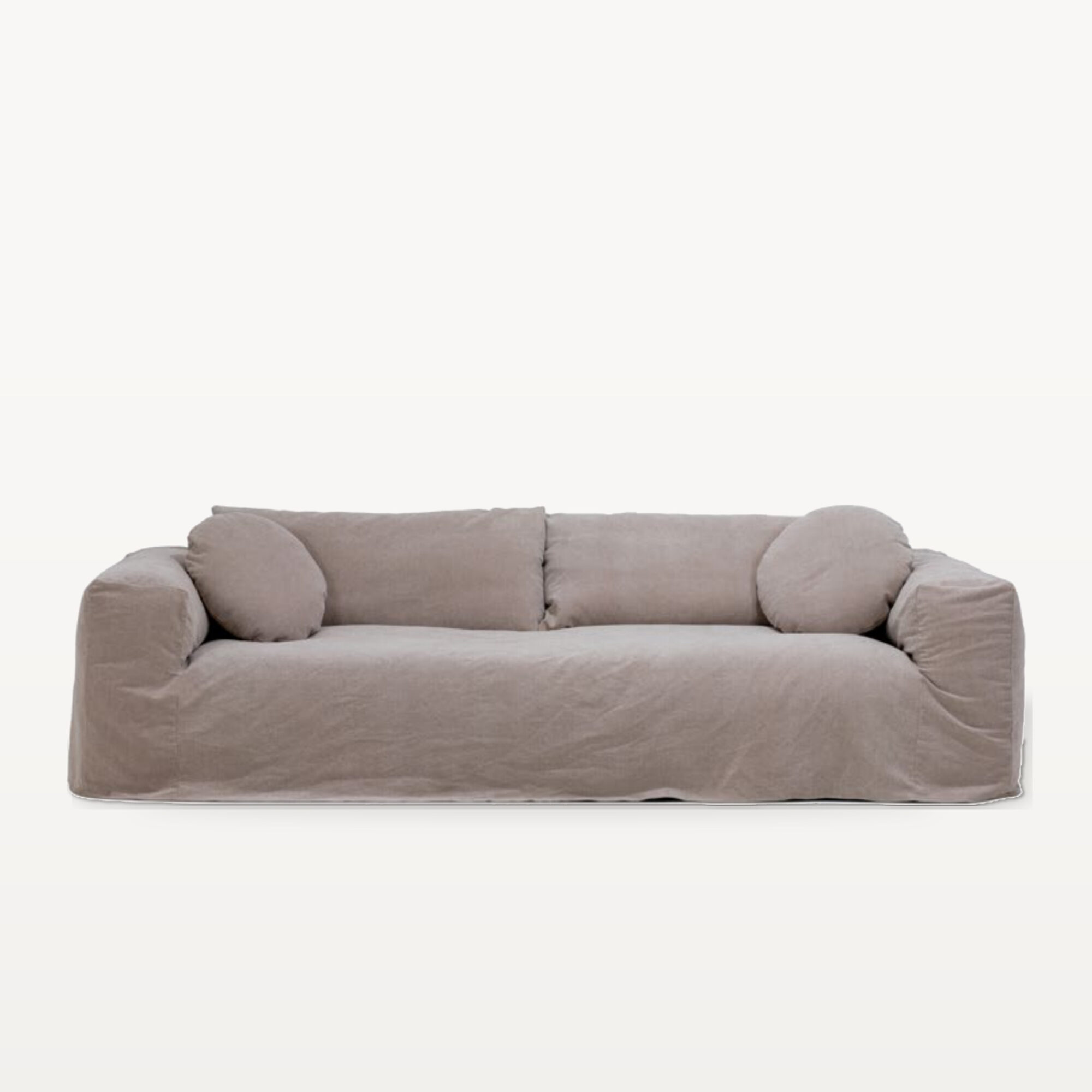Evening Lounge scene by KBH with the Kidney Bean Sofa, photographed in a living room