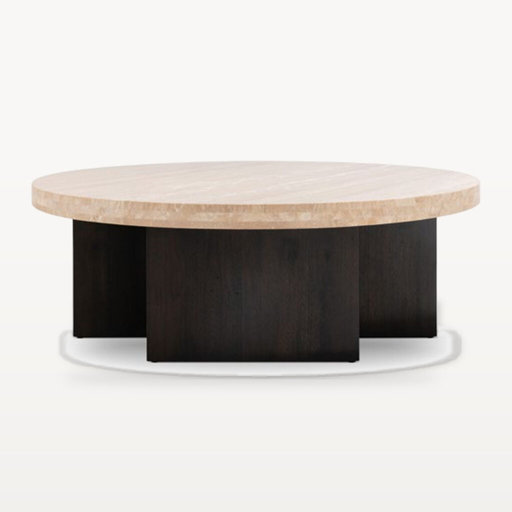 Evening Lounge scene by KBH with the Plus Coffee Table in a living room (2)