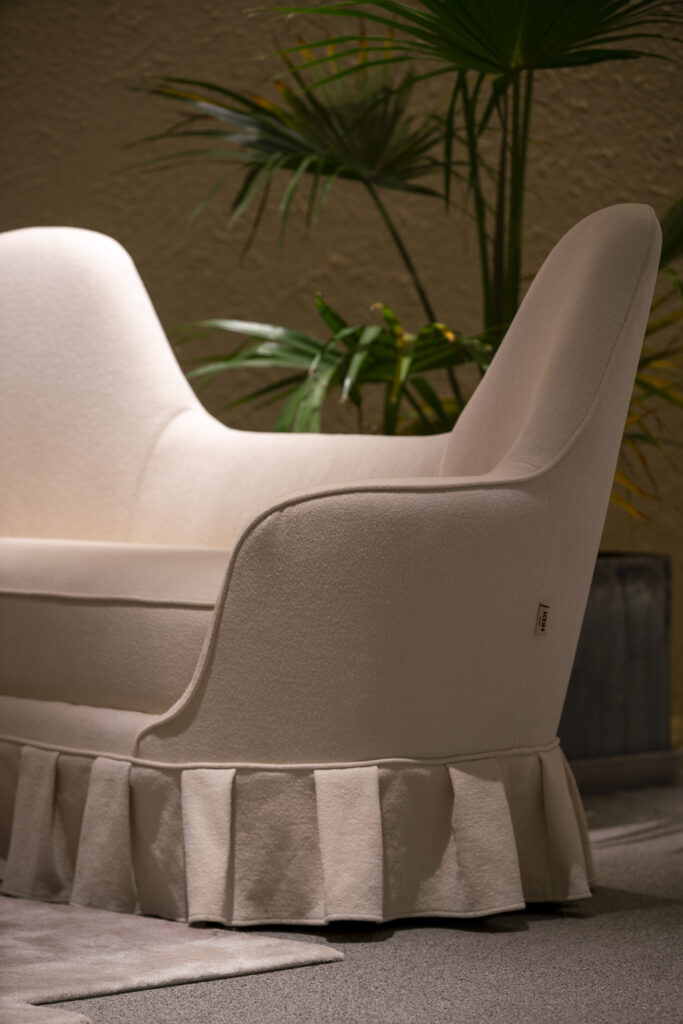 Evening Lounge scene by KBH with the Rabbit Ear Sofa in a living room (8)
