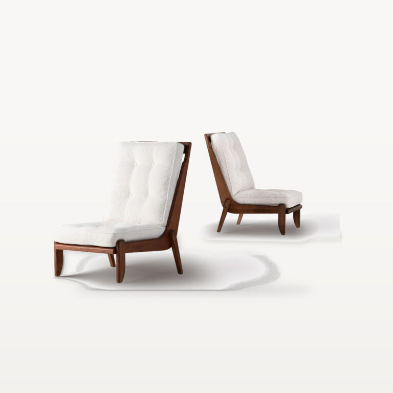Evening Lounge scene by KBH with the Repose Chair, photographed in a living room