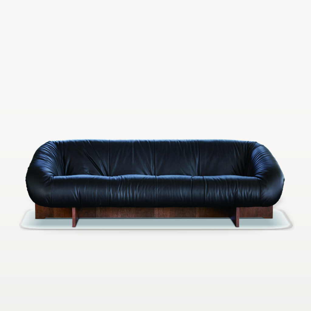 Evening Lounge scene by KBH with the Samurai Sofa in a living room (2)