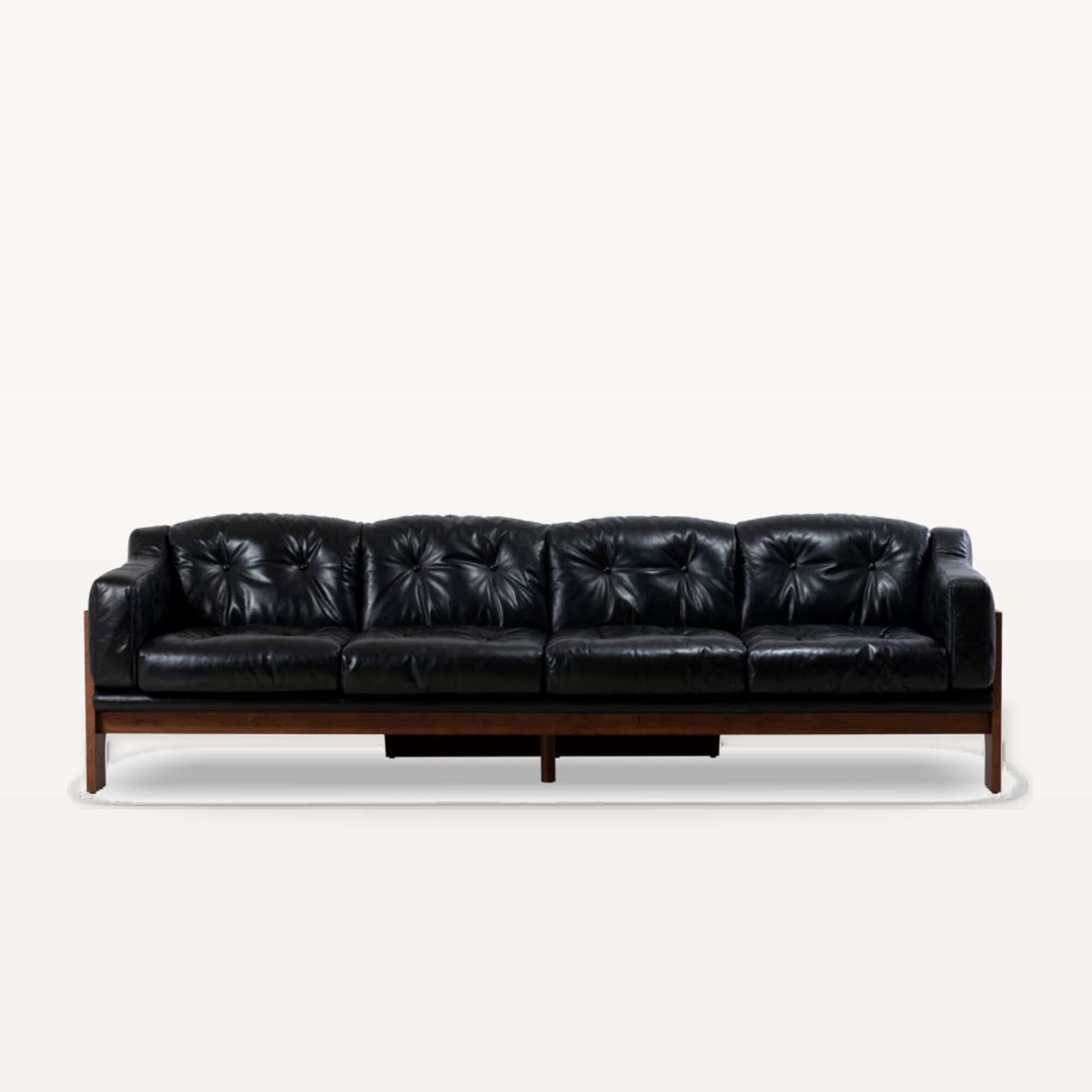 Evening Lounge scene by KBH with the Samurai Sofa, photographed in a living room
