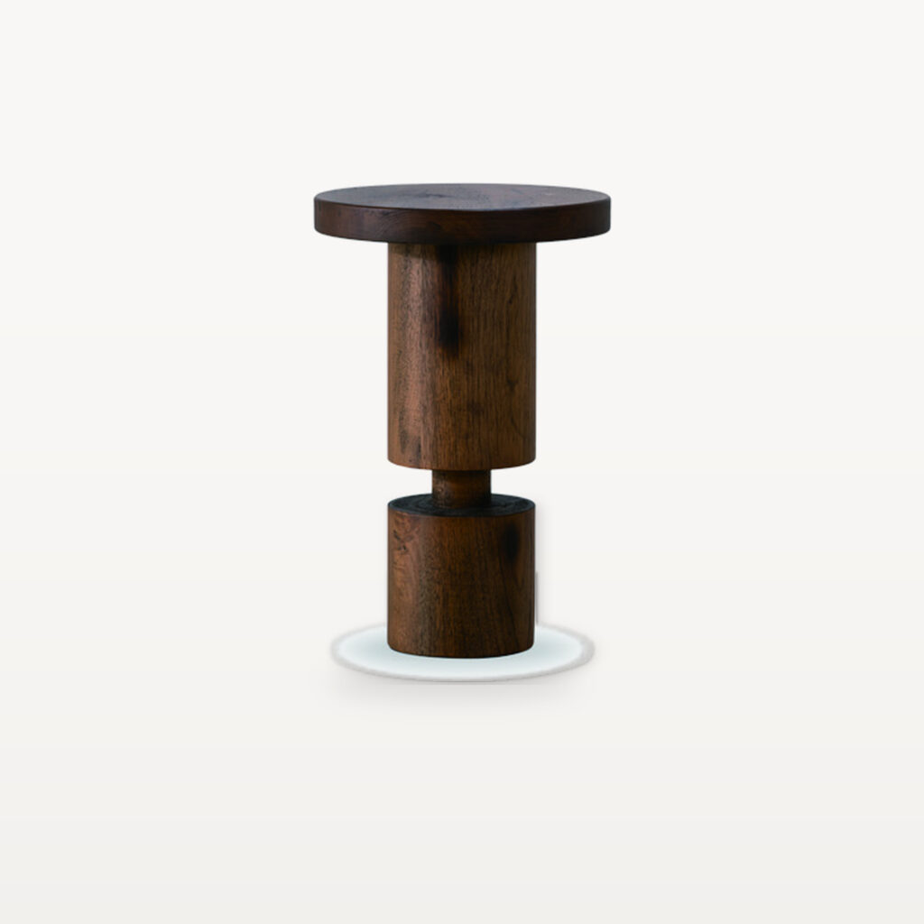 Evening Lounge scene by KBH with the Two-Section Corner Table in a living room (2)