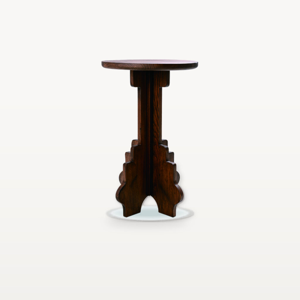 Evening Lounge scene by KBH with the Victoria Corner Table in a living room (2)