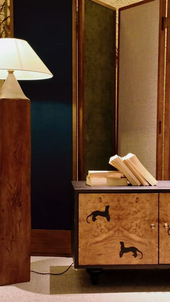 Still from the KBH film: Flowing grain in warm light