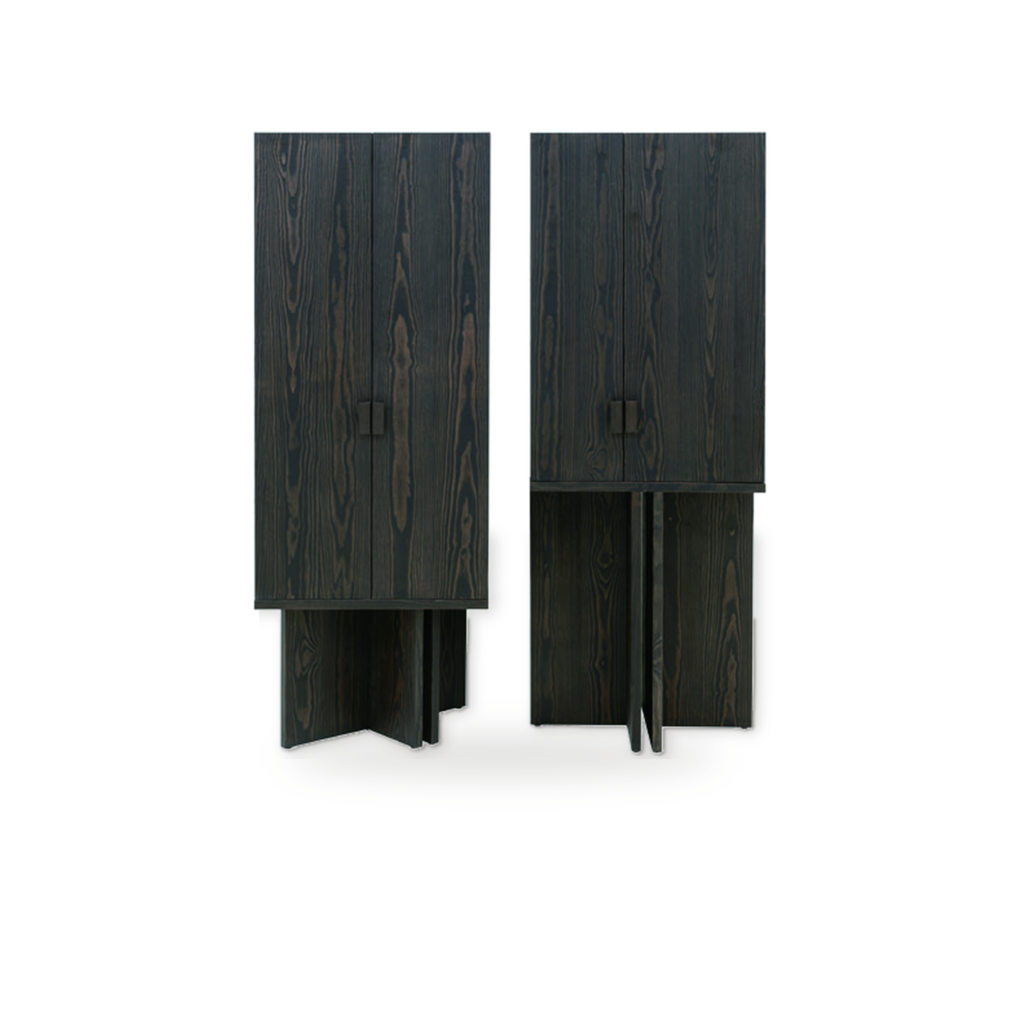 KBH Gemini Cabinet in a grounded dark palette, view 9