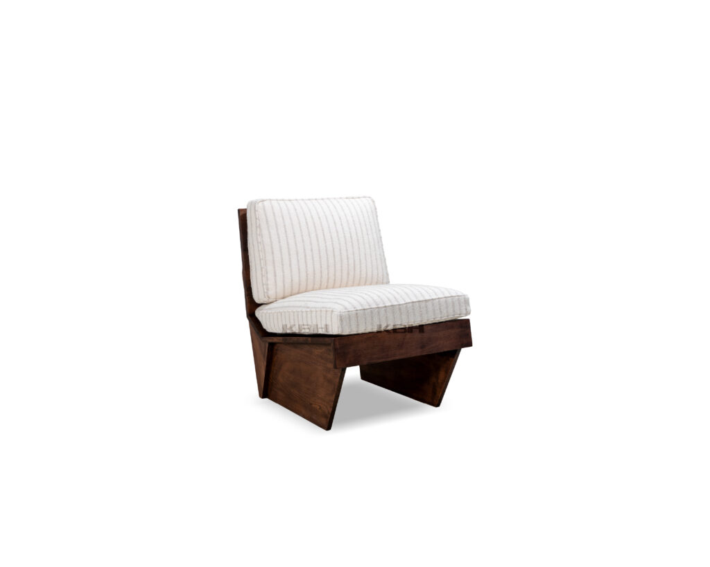 KBH George Chair in a grounded dark palette