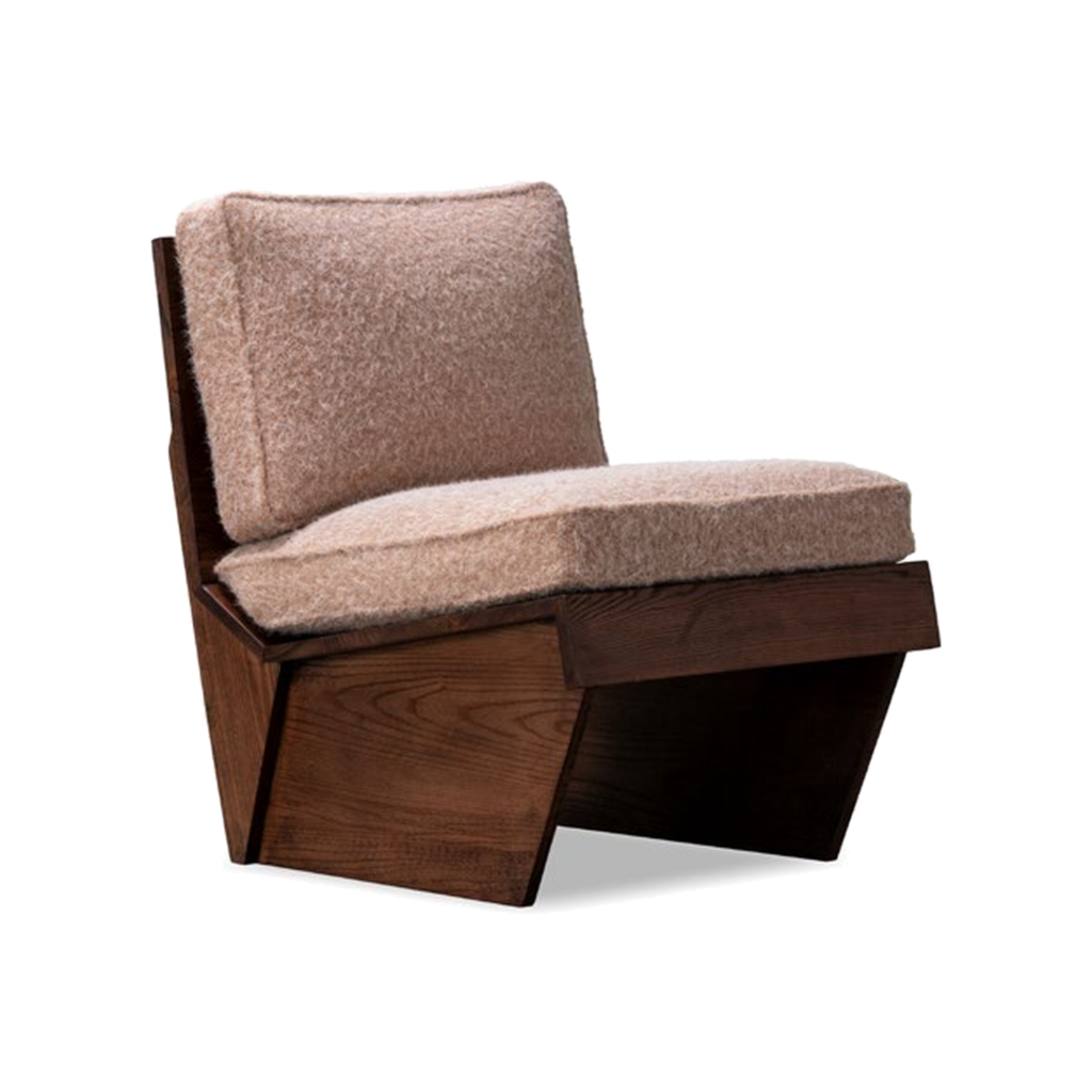 KBH George Chair in a grounded dark palette, view 9