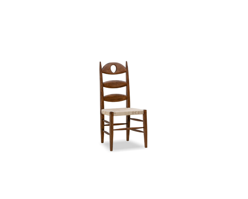 KBH Growth Ring Dining Chair in warm tones
