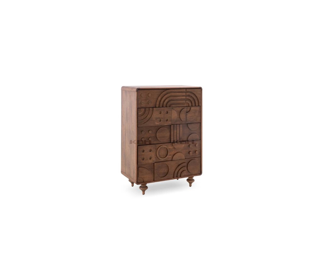 KBH Growth Ring Roll Chest from the Natural Wood collection