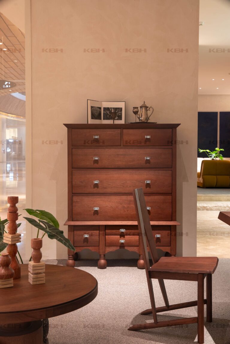 KBH Hazelnut Chest in a bedroom setting