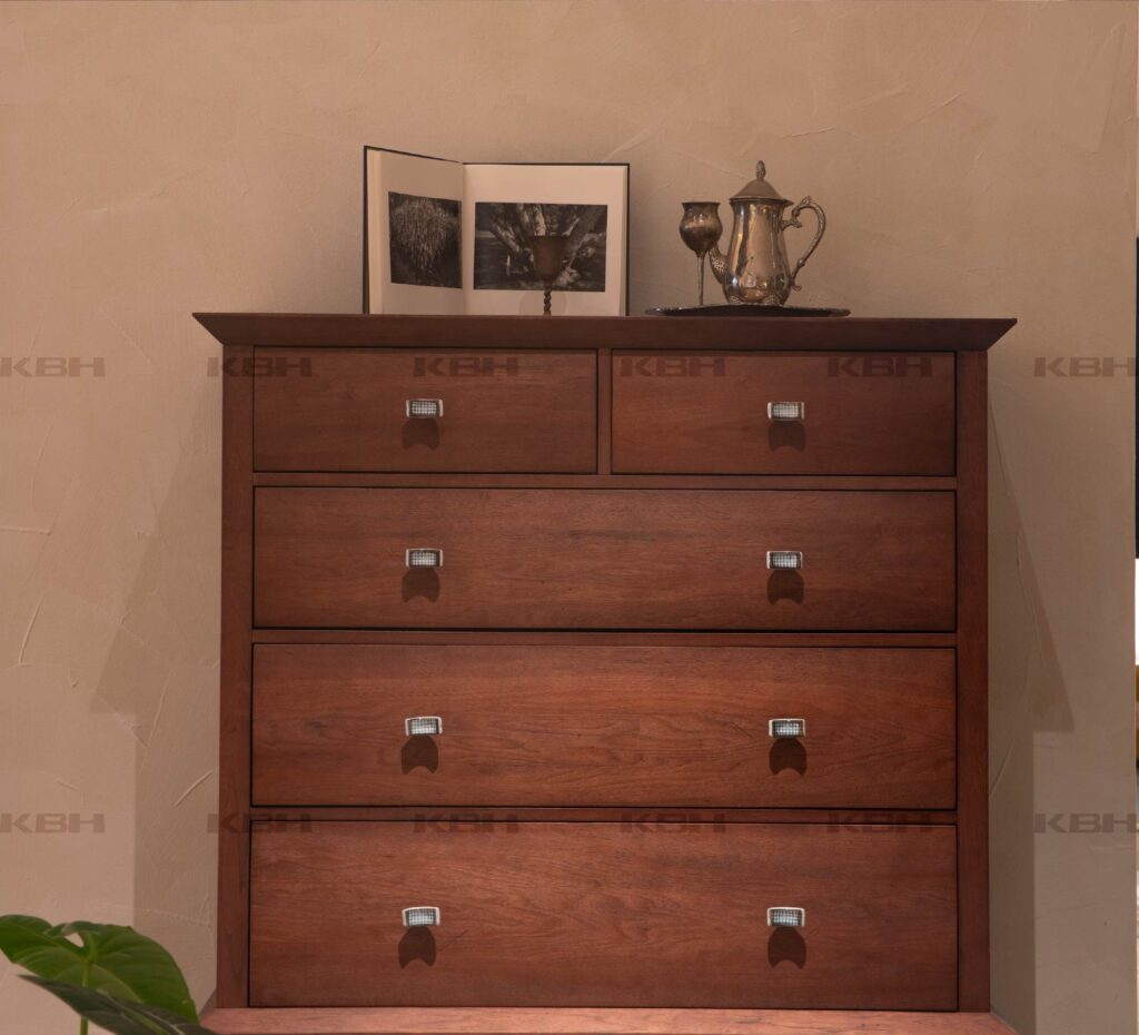 KBH Hazelnut Chest in a bedroom setting, view 2