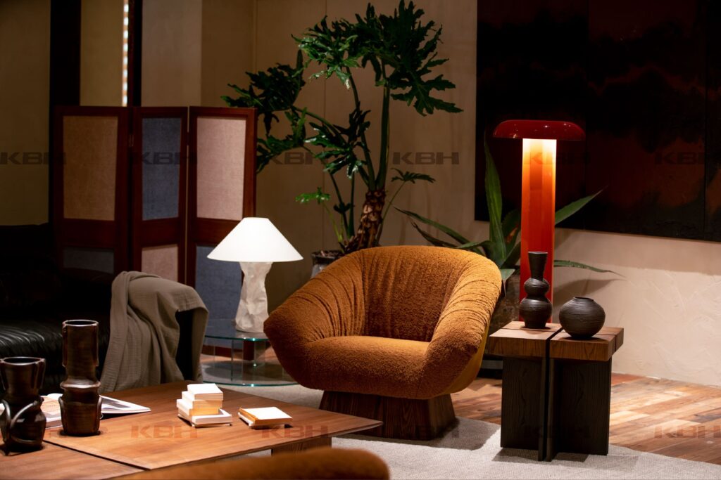 KBH Honeydew Chair in a bedroom setting
