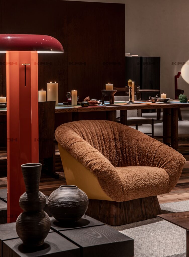 KBH Honeydew Chair in a bedroom setting, view 2