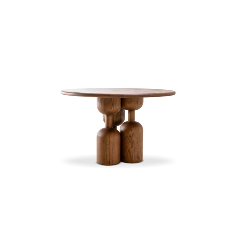 KBH Hourglass Round Table, a dining table