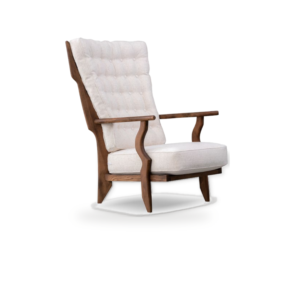 KBH King Chair in soft, pale colour, view 9