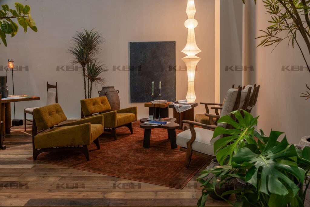 KBH King Chair in a bedroom setting
