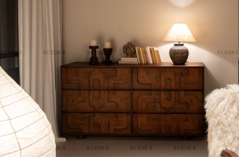KBH Kurumi Sideboard photographed in a room setting
