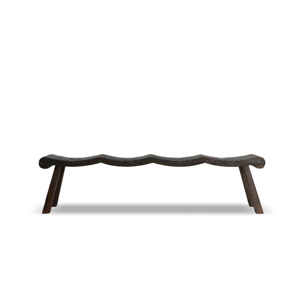 KBH Long Wave Stool, a bench & ottoman