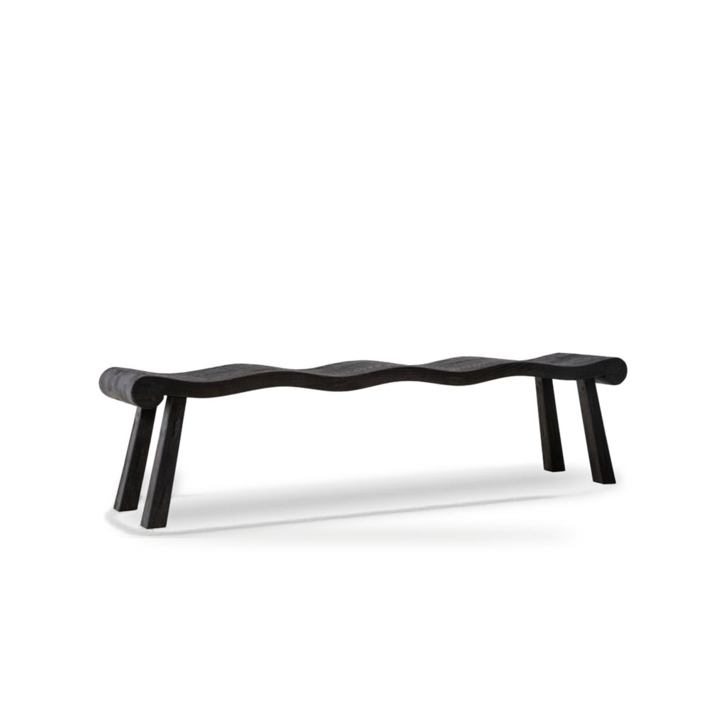 KBH Long Wave Stool, a bench & ottoman by KBH, view 12