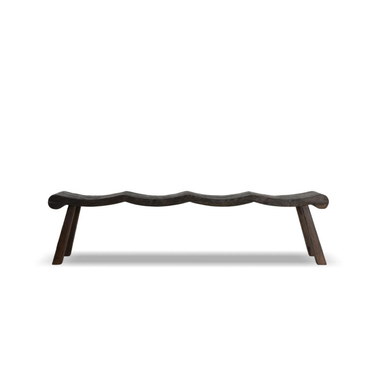 KBH Long Wave Stool, a bench & ottoman