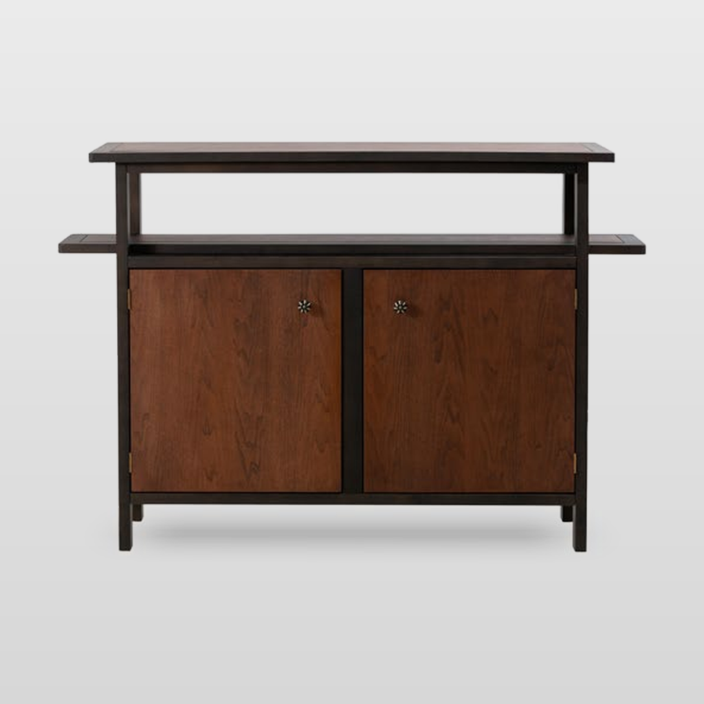 KBH Mille-feuille Sideboard from the Natural Wood collection, view 8