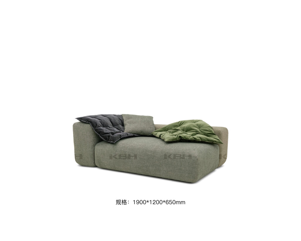 KBH Moss Sofa in saturated colour