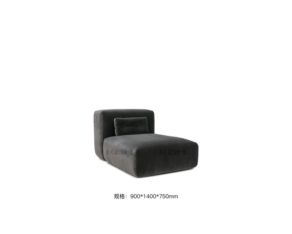 KBH Moss Sofa in saturated colour, view 7