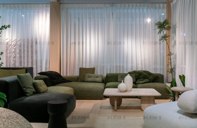 KBH Moss Sofa in a living room setting