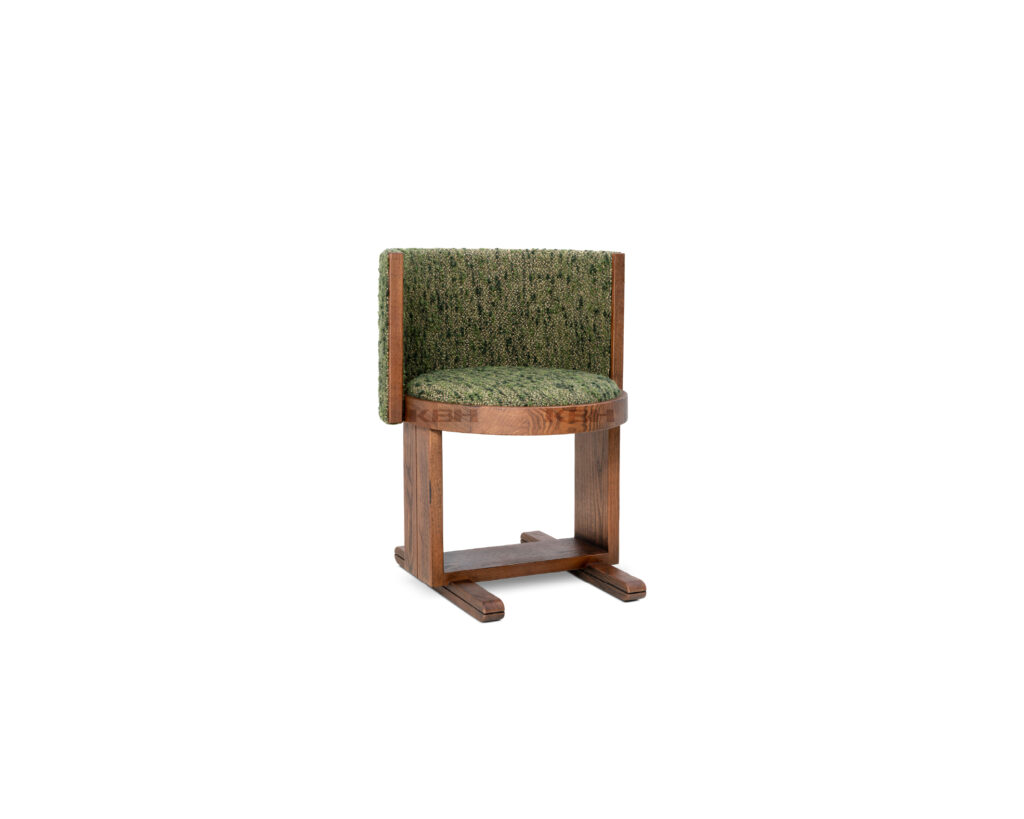 KBH Muffin Dining Chair in warm tones