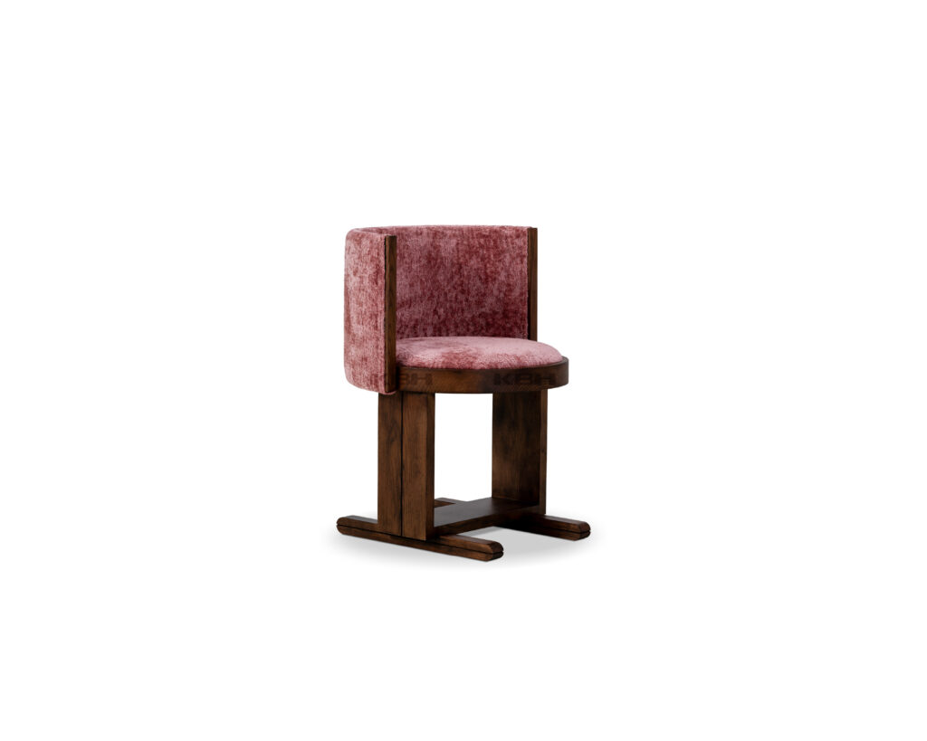 KBH Muffin Dining Chair from the Natural Wood collection, view 6