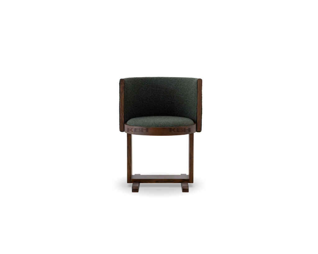 KBH Muffin Dining Chair in warm tones, view 7