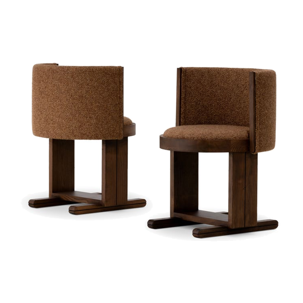 KBH Muffin Dining Chair in warm tones, view 15