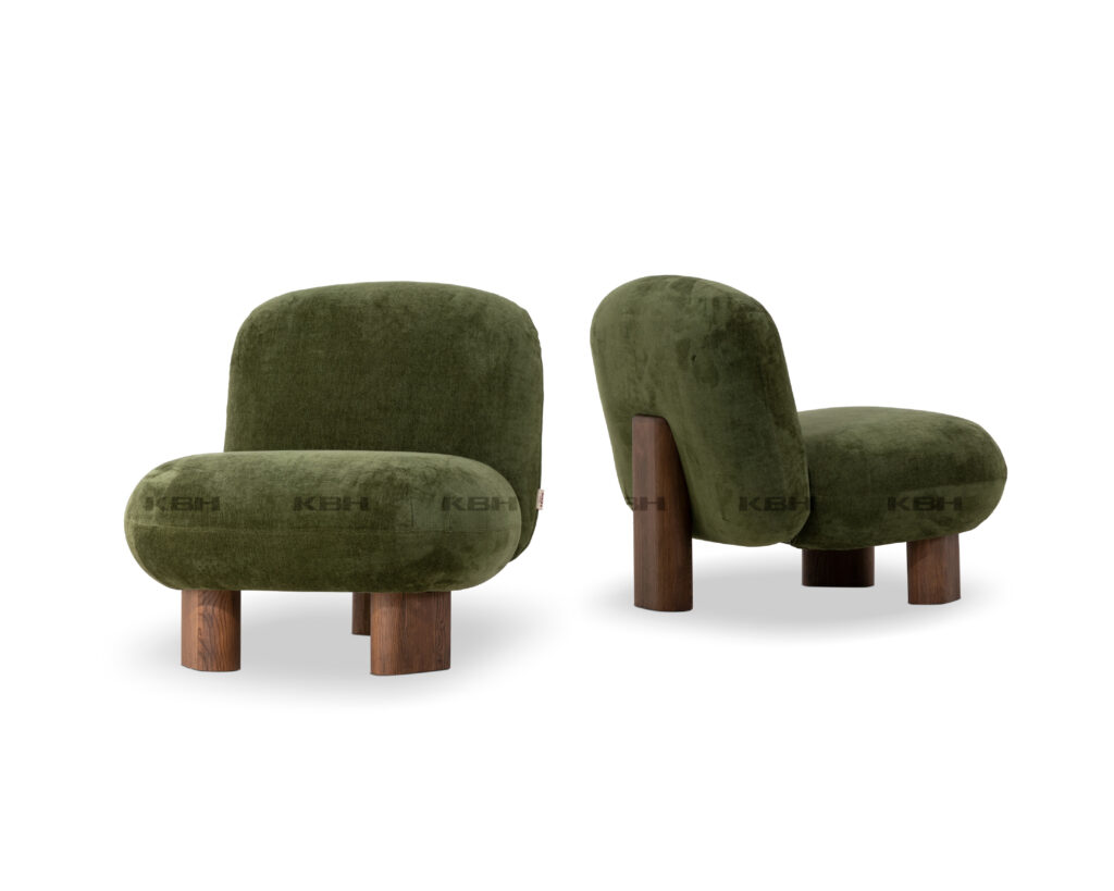 KBH Mung Bean Chair in saturated colour