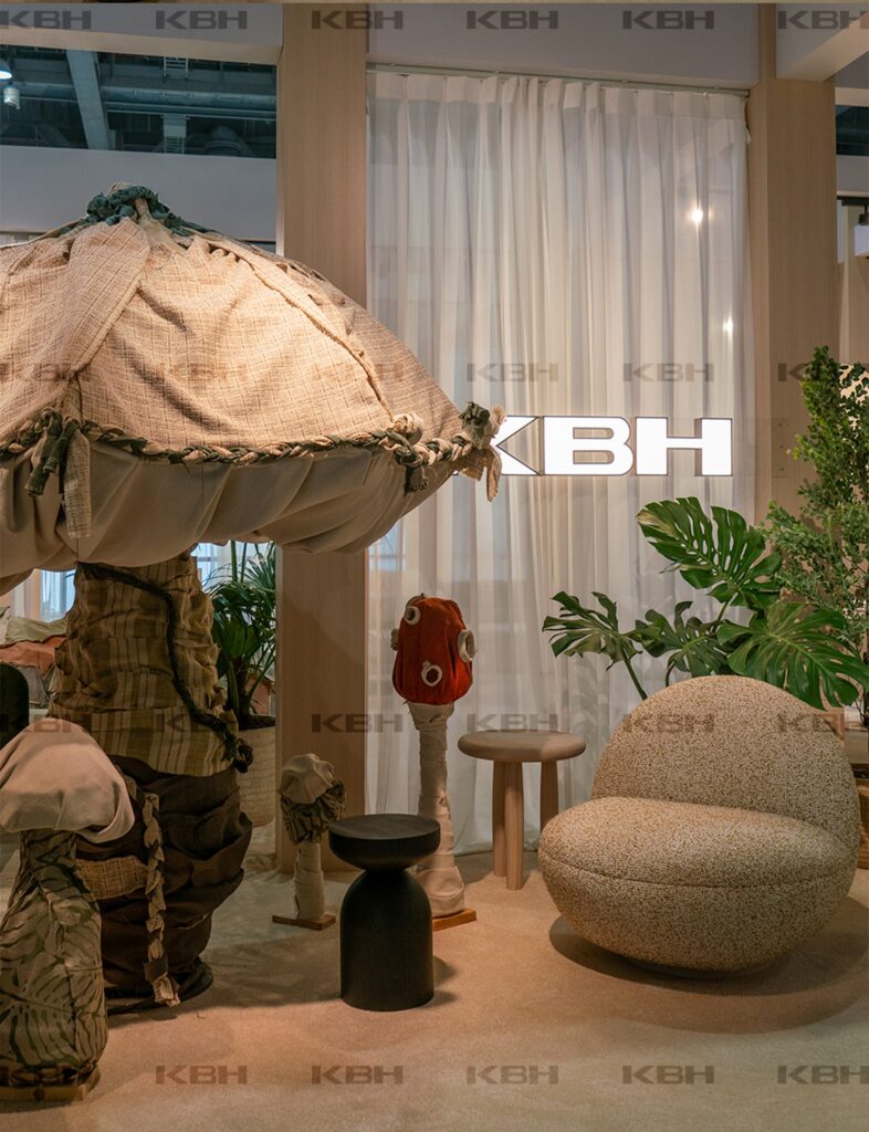 KBH Mushroom Block photographed in a room setting