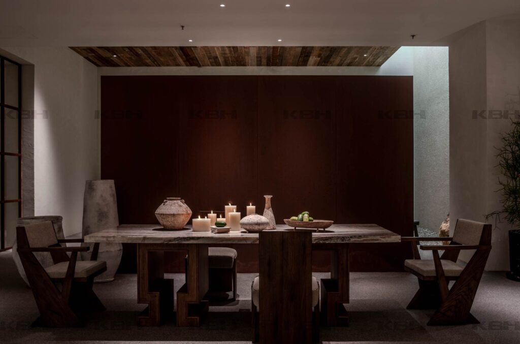 KBH Nechi Dining Table photographed in a room setting