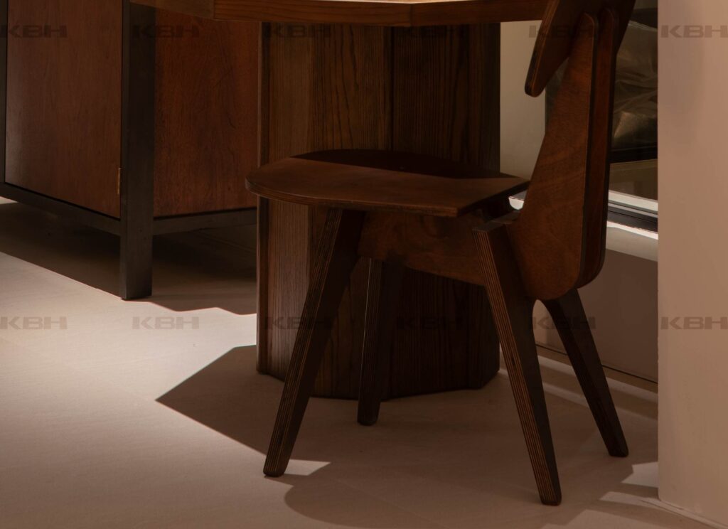 KBH Mushroom Dining Chair in a dining room setting, view 2
