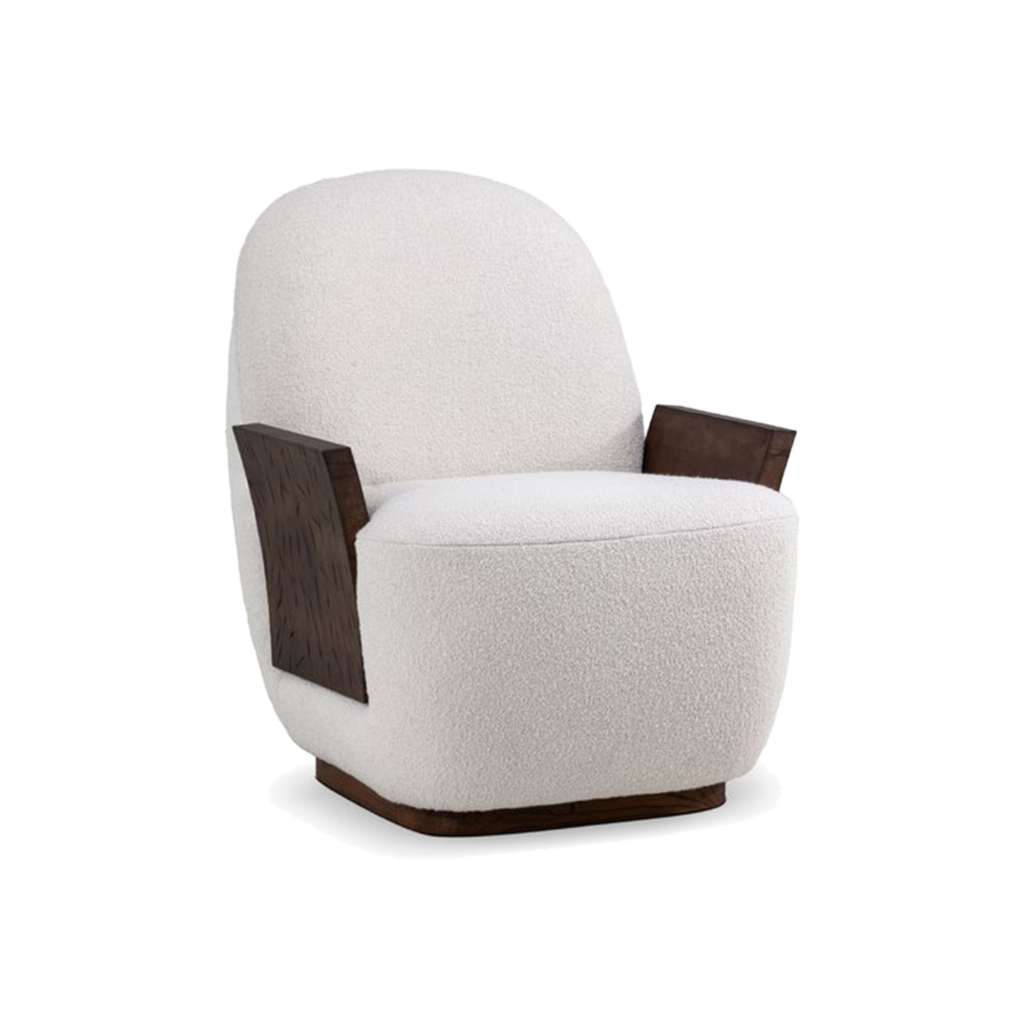 KBH Oreo Chair in soft, pale colour, view 9