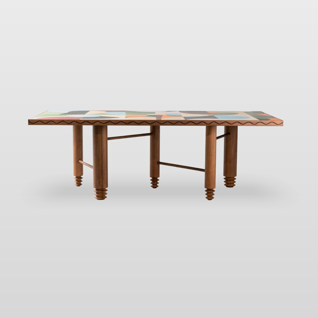 KBH Palette Dining Table from the Natural Wood collection, view 6