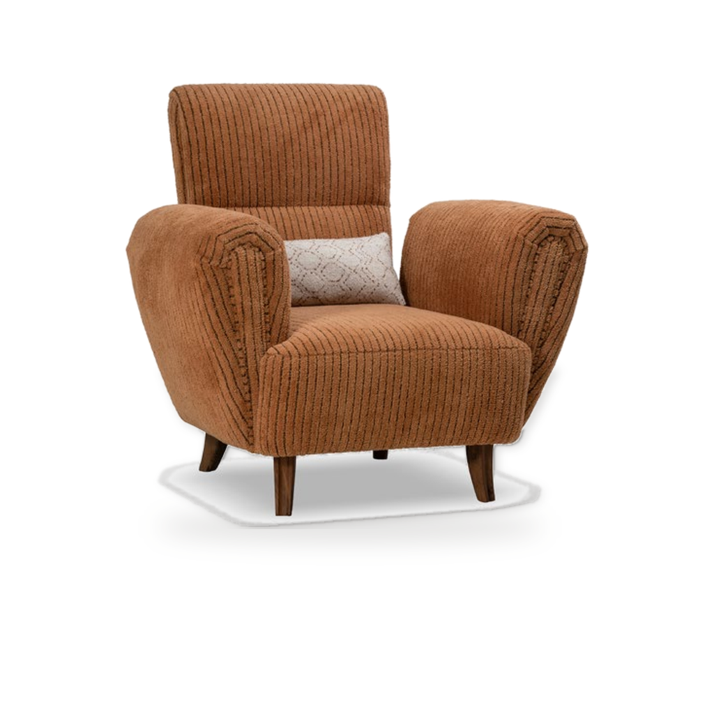 KBH Palmier Chair in warm tones, view 9