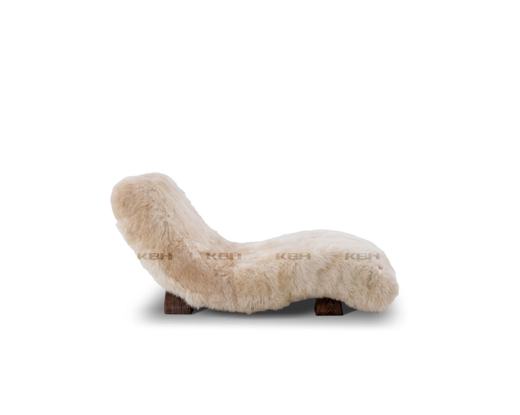 KBH Pappardelle Daybed in soft, pale colour